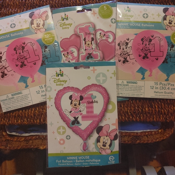 Minnie Mouse FUN TO BE ONE Party Bundle/LOT - Picture 4 of 11